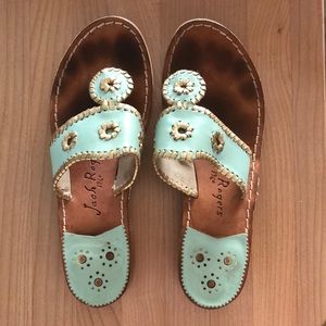 Jack Rogers Blue Sandals Size 8.5